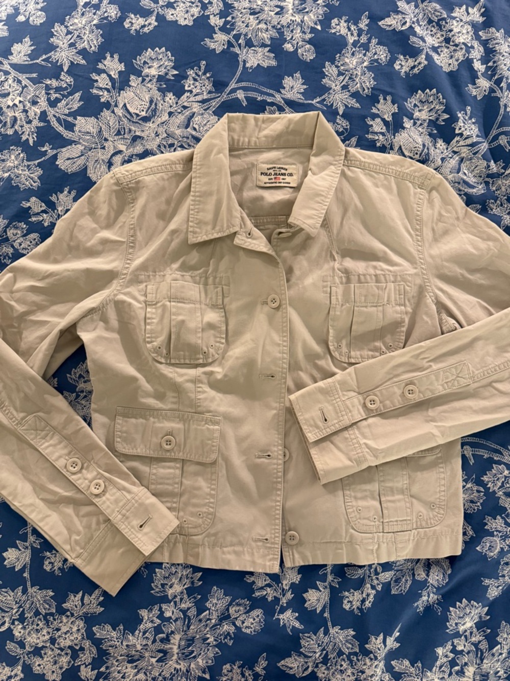 Ralph Lauren Beige Utility Jacket
